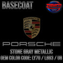 PORSCHE STONE GRAY METALLIC OEM BASECOAT