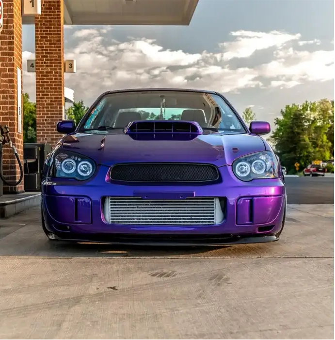 Tamco Paint Purple Pop Pearl on 2005 Subaru Impreza WRX STI