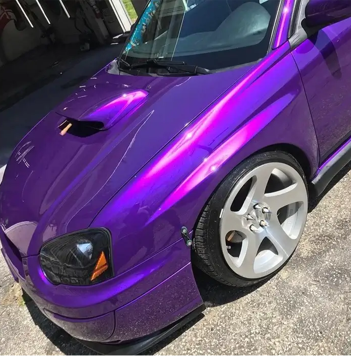 Purple Pop Pearl Nissan Silvia