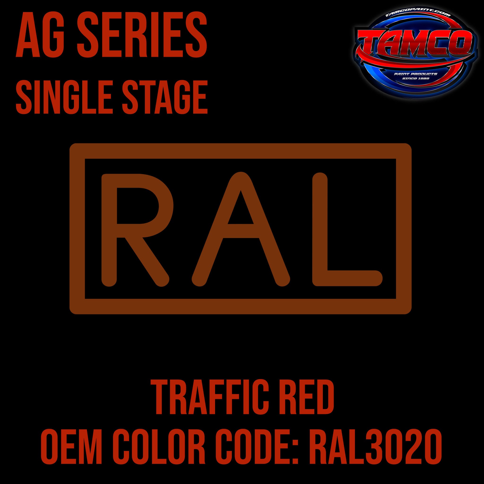 RAL Traffic Red