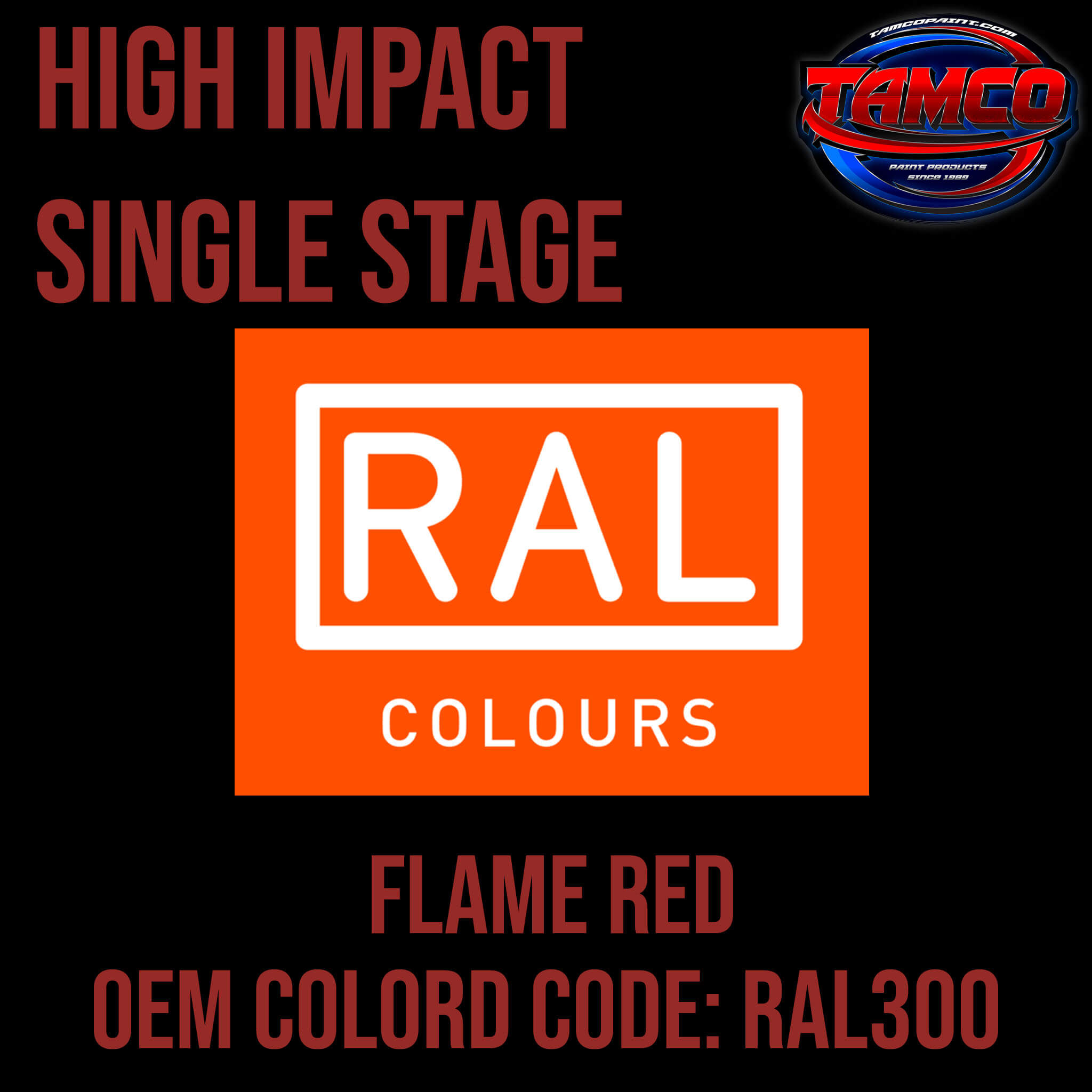 RAL Flame Red
