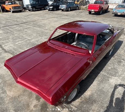 Tamco Paint Mazda Soul Crystal Red Metallic in 1965 Chevrolet Impala