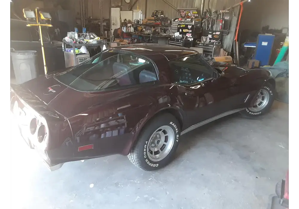 Tamco Paint 1980 Chevrolet Corvette Ron Burgundy Pearl