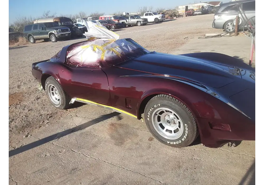 Tamco Paint 1980 Chevrolet Corvette Ron Burgundy Pearl