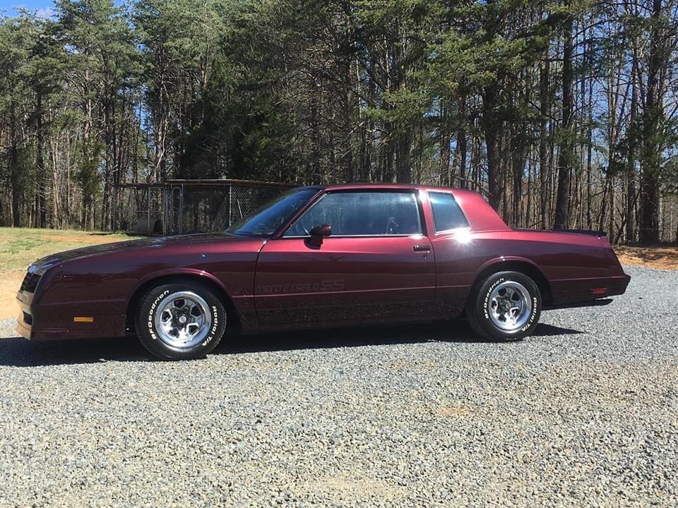 Tamco Paint 1985 Chevrolet Monte Carlo Ron Burgundy Pearl
