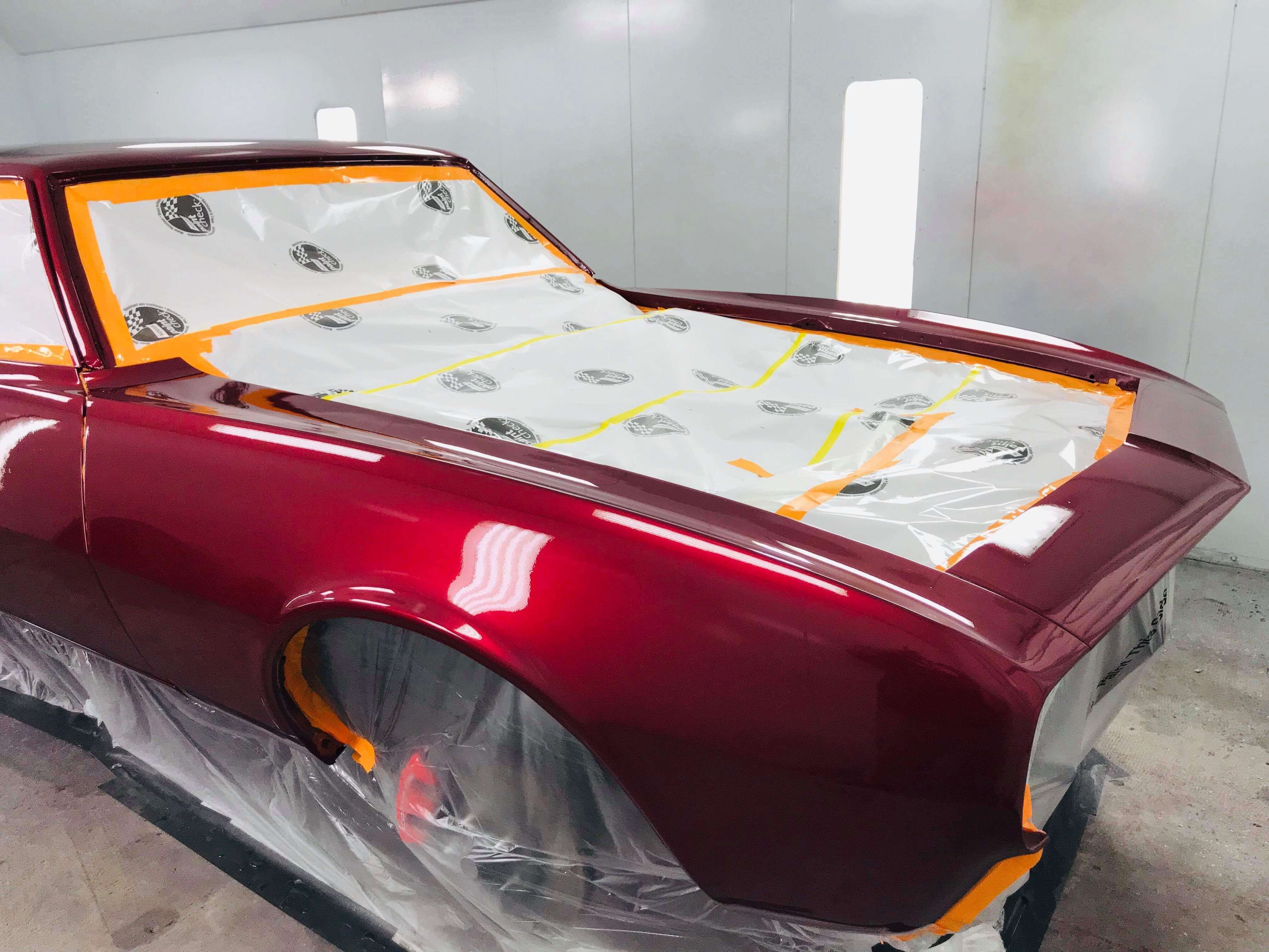 Tamco Paint 1986 Chevolet Camaro Sangria