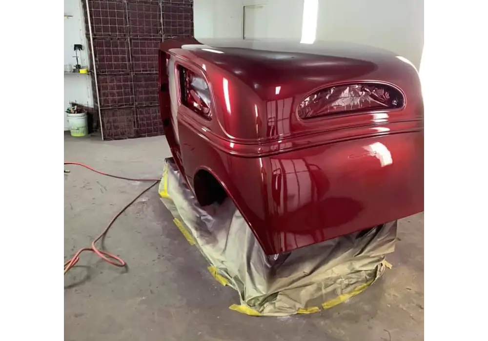 Tamco Paint 1932 Ford 3 Window Coupe Sangria