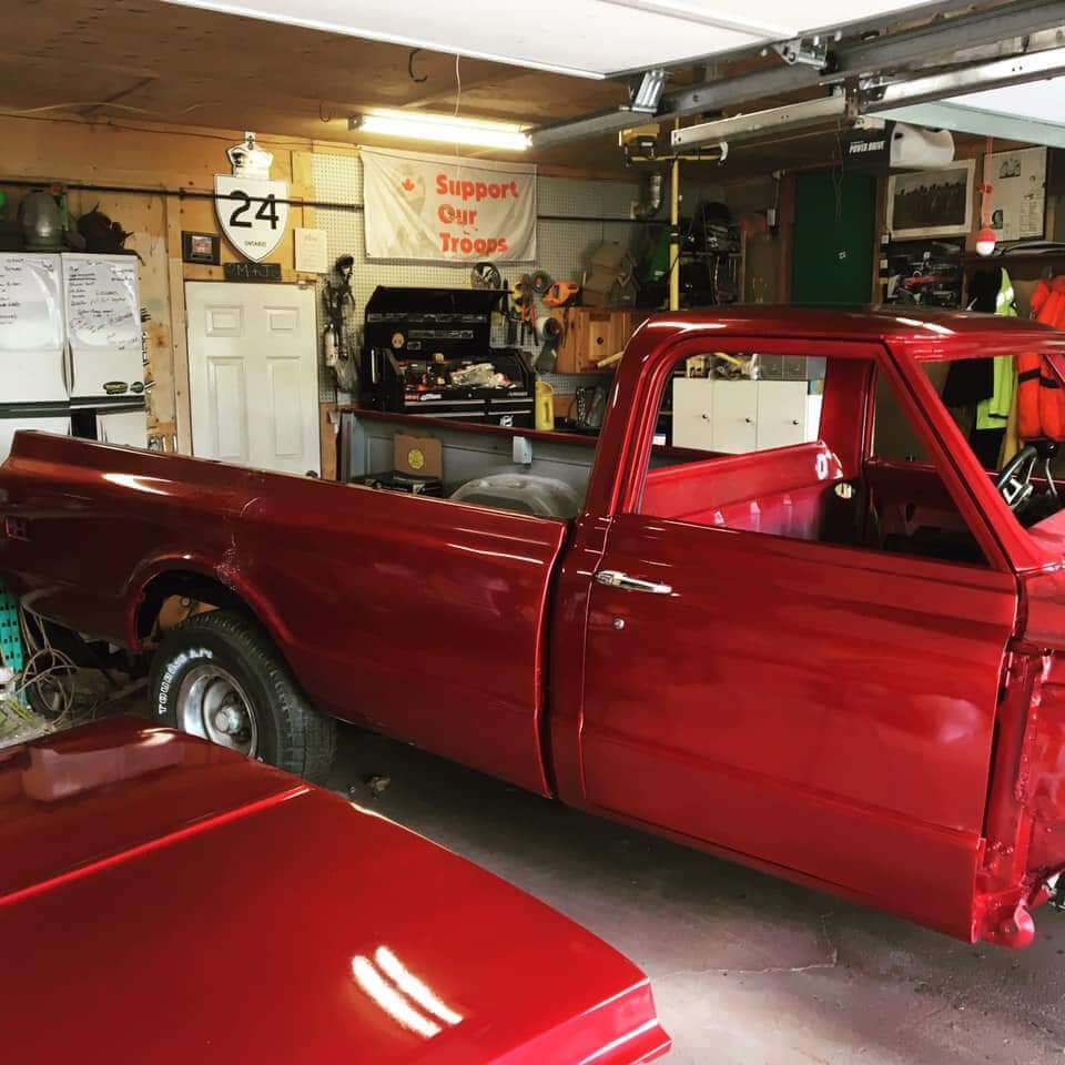 Tamco Paint 1967 Chevrolet C10 Sangria