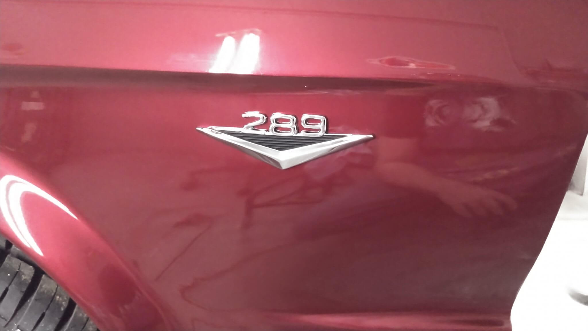 Tamco Paint Sangria on Ford Mustang