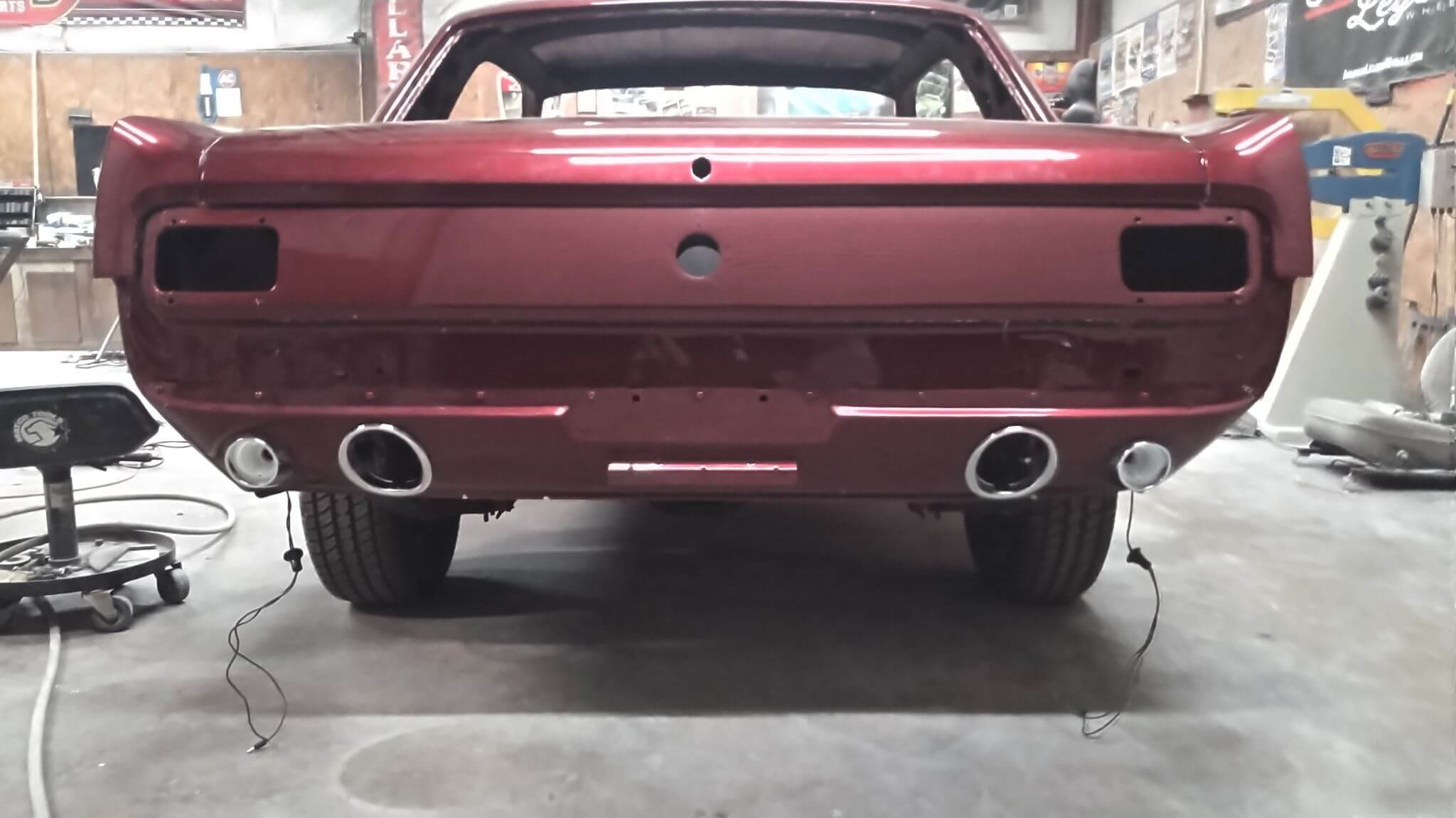 Tamco Paint Sangria on Ford Mustang