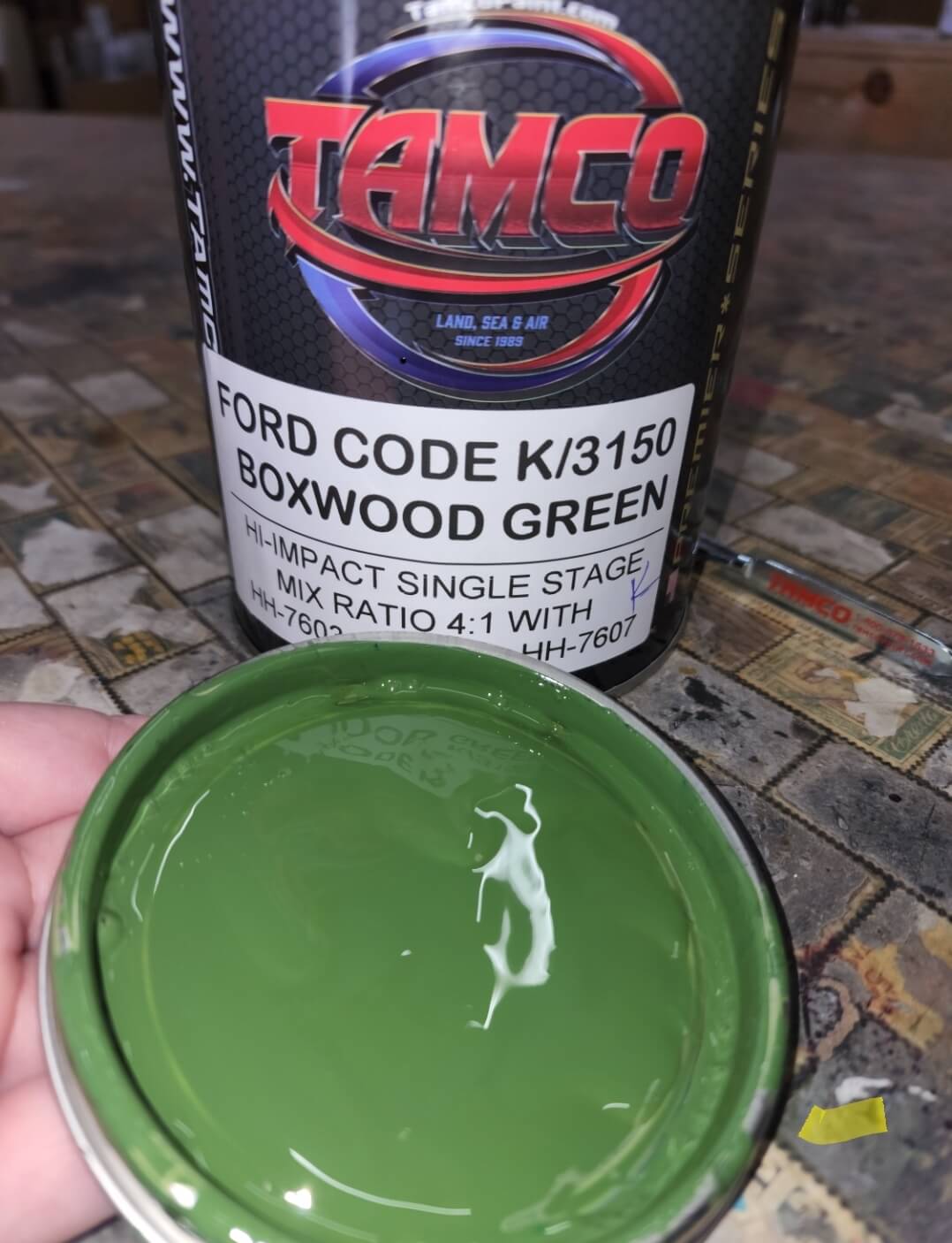 Boxwood Green OEM Basecoat
