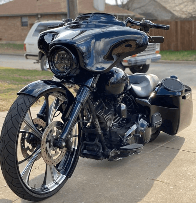 Tamco Paint Sinister Triple Reboot Green Harley Davidson