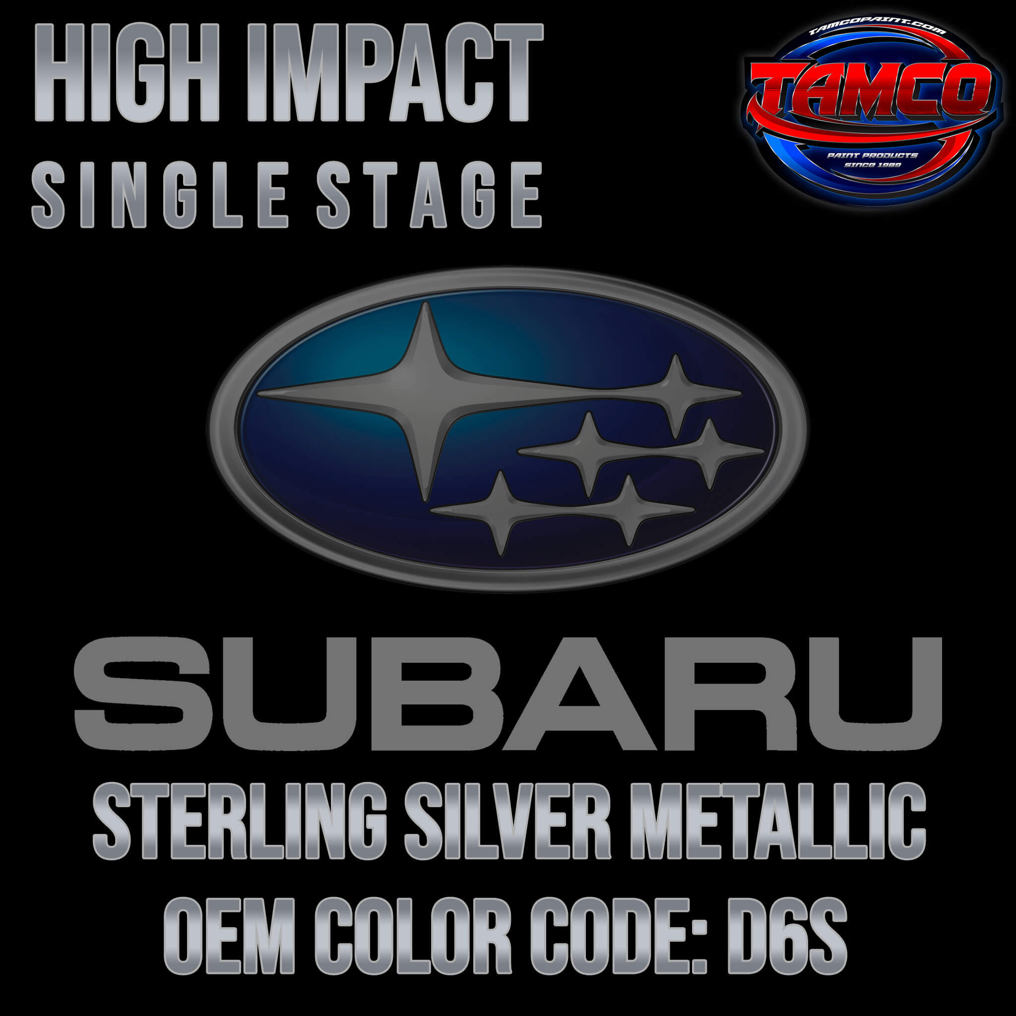 Subaru Sterling Silver Metallic
