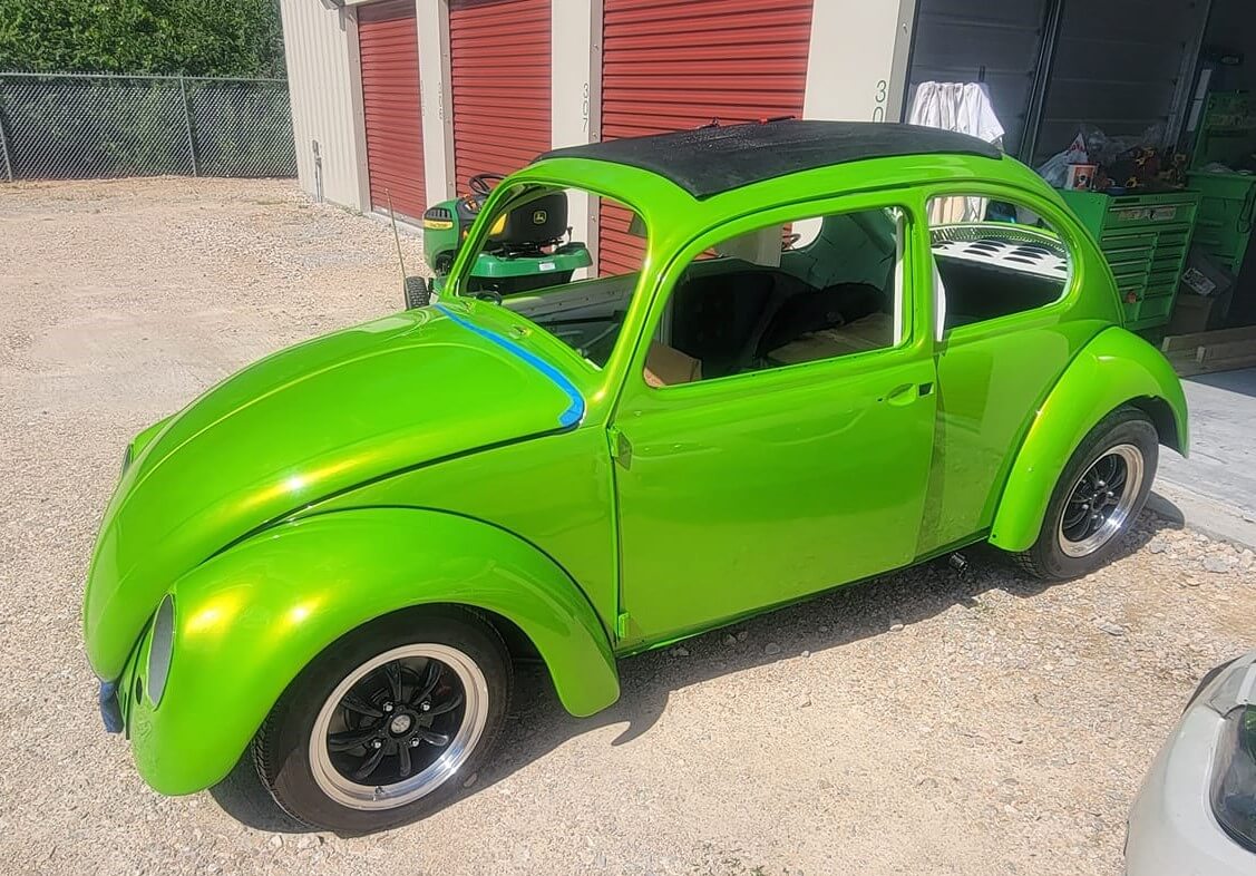 Tamco Paint 1969 Volkswagen Beetle Sublime Green