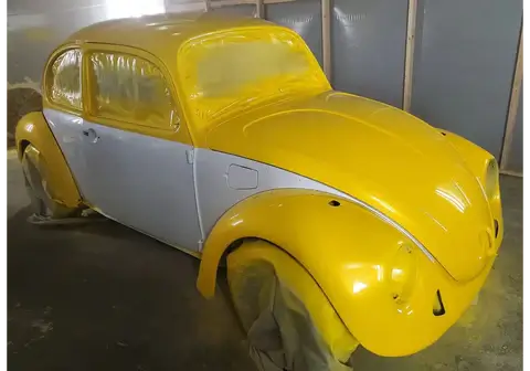 Tamco Paint 1969 Volkswagen Beetle Sunsation Yellow
