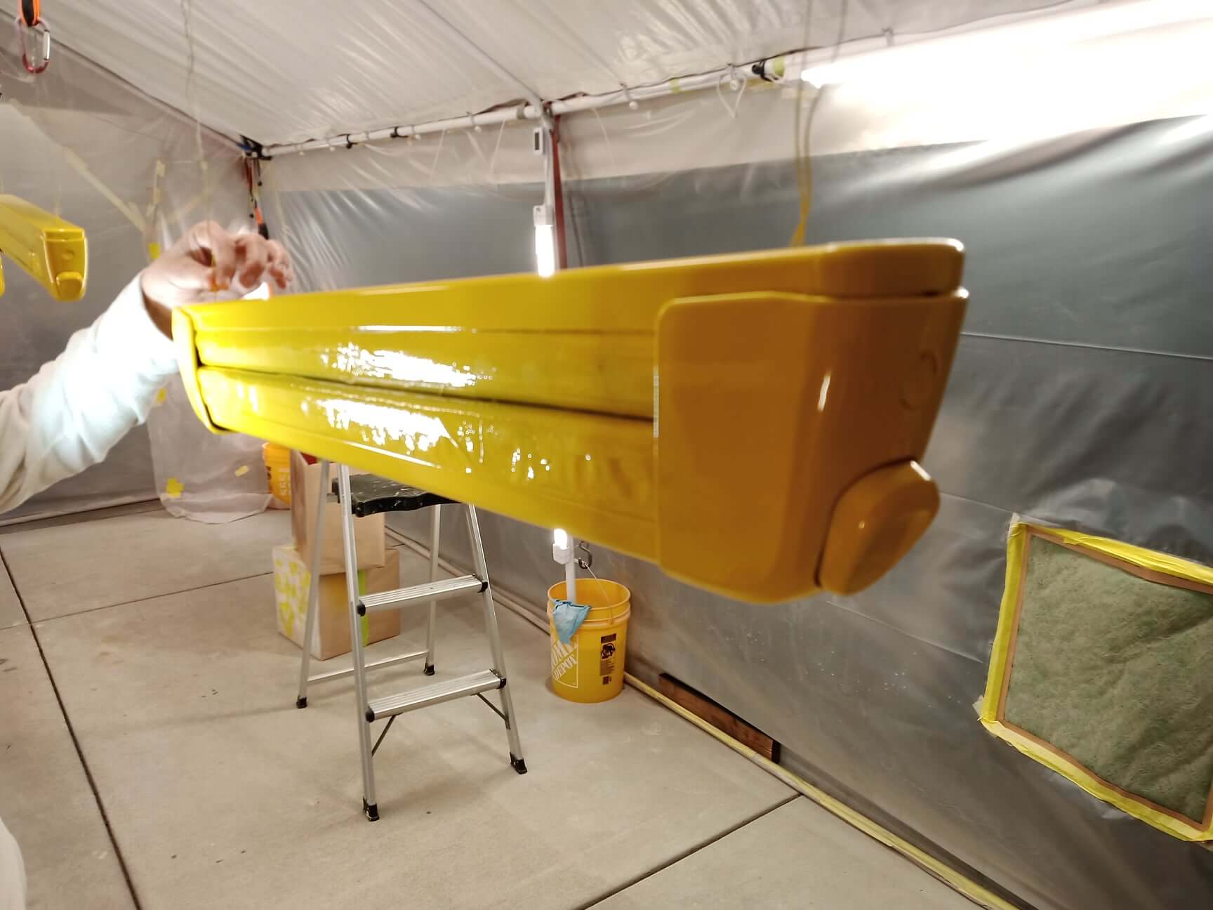 Tamco Paints Motorcycle Parts Sunsation Yellow