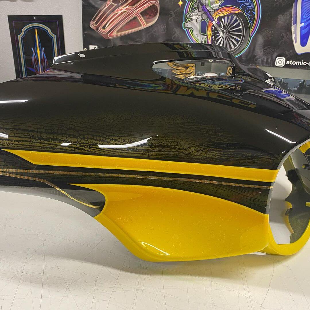 Tamco Paints Motorcycle Parts Sunsation Yellow