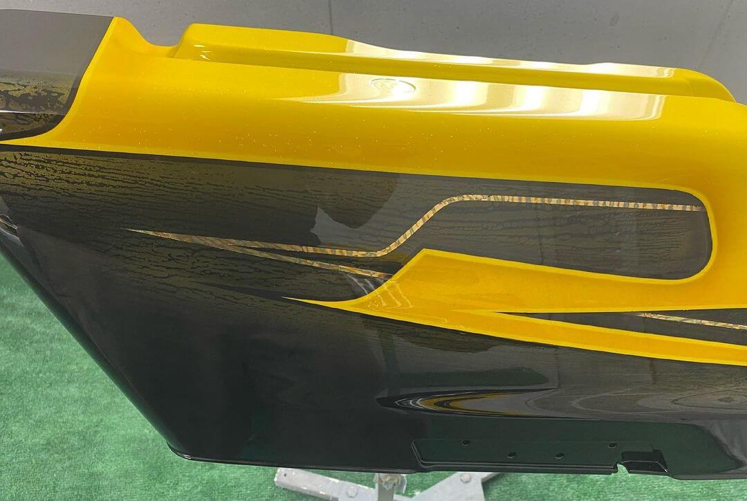 Tamco Paints Motorcycle Parts Sunsation Yellow