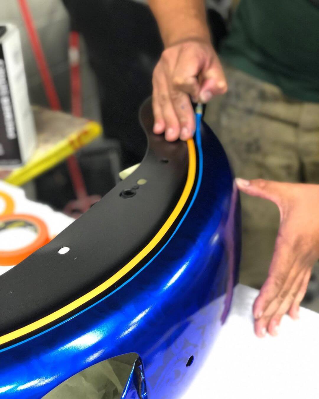 Tamco Paints Motorcycle Parts Sunsation Yellow