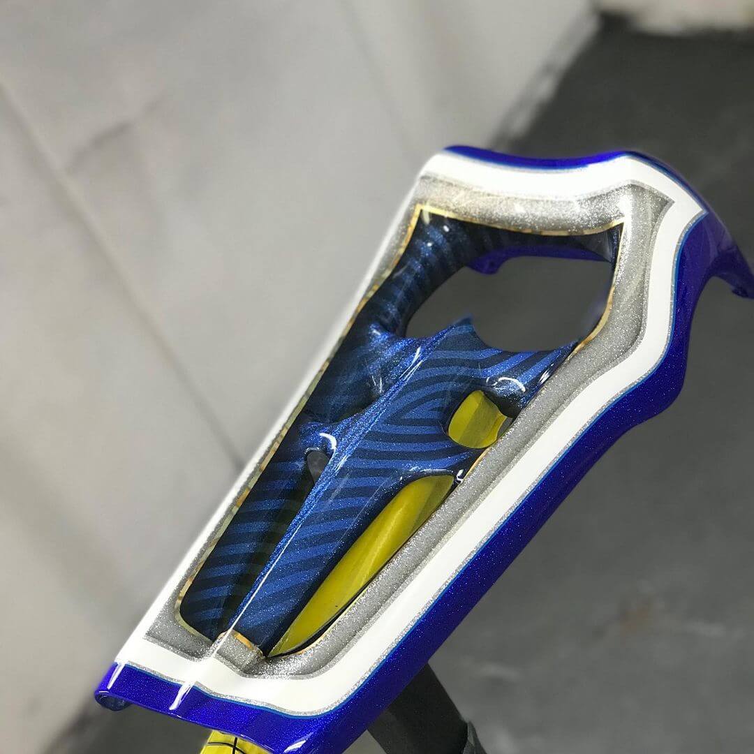 Tamco Paints Motorcycle Parts Sunsation Yellow