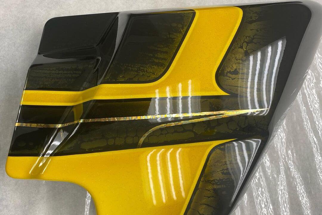 Tamco Paints Motorcycle Parts Sunsation Yellow