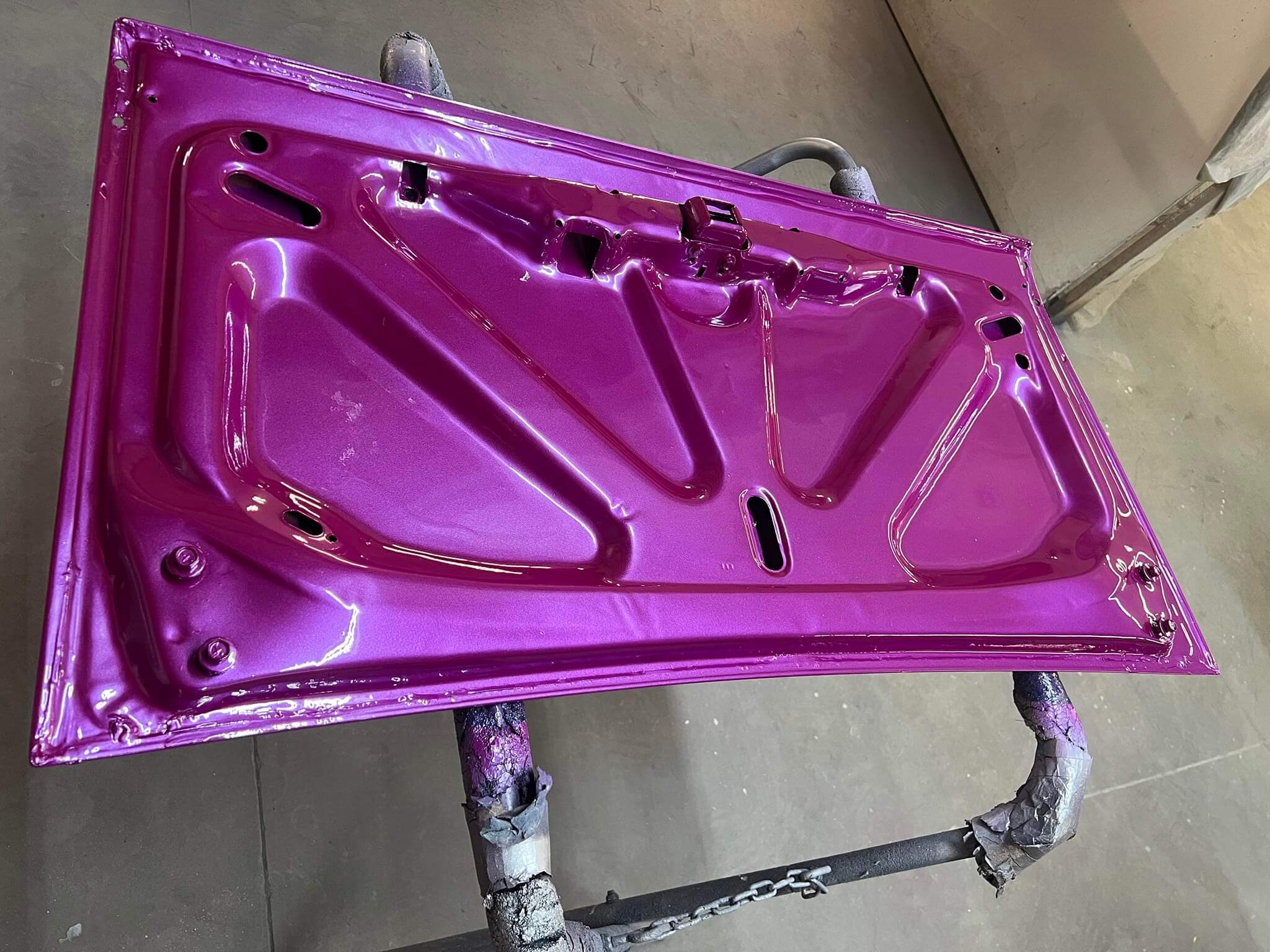 Tamco Paint Tamco Throwback Panther Pink on Chevrolet Camaro