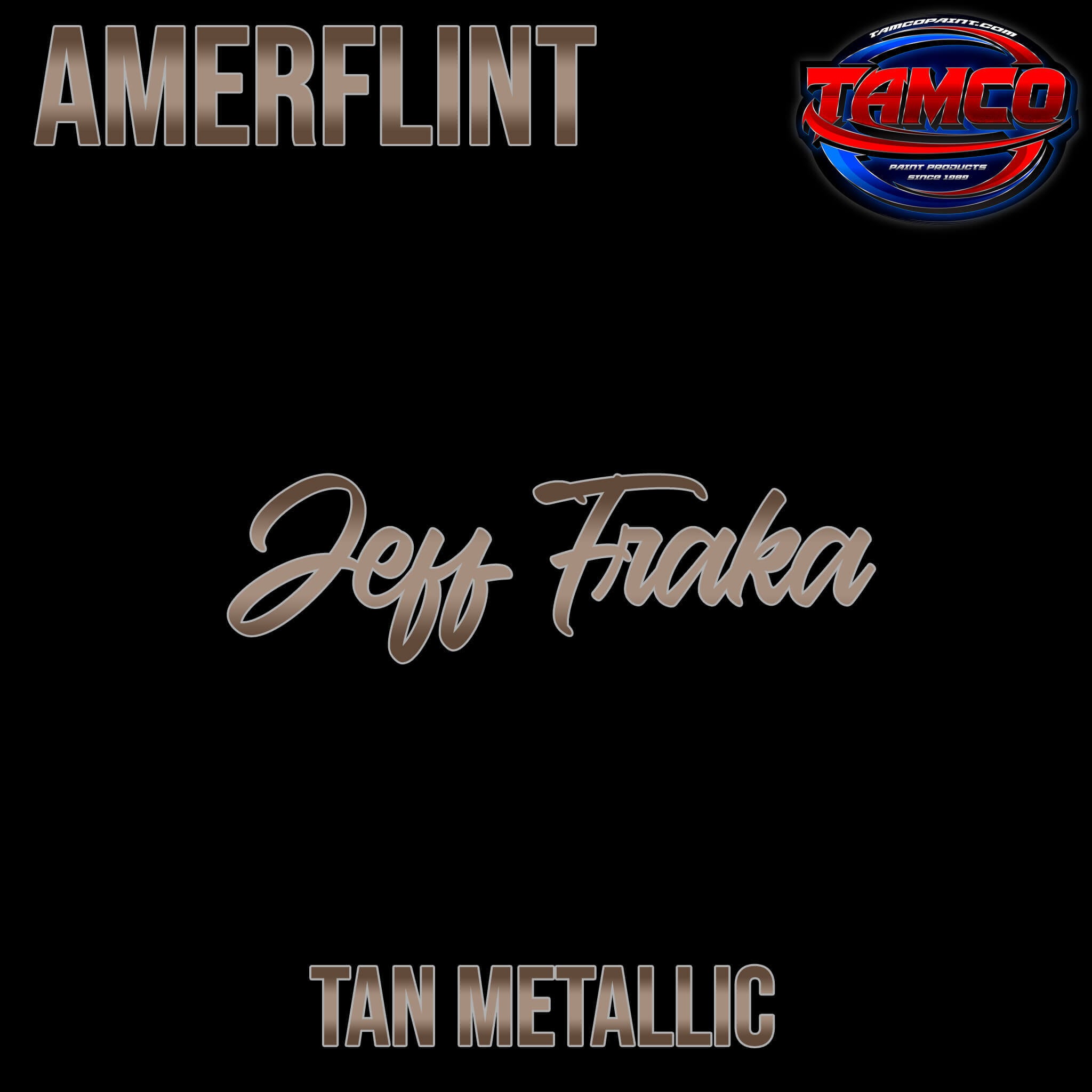 Tan Metallic Amerflint II Series Single Stage