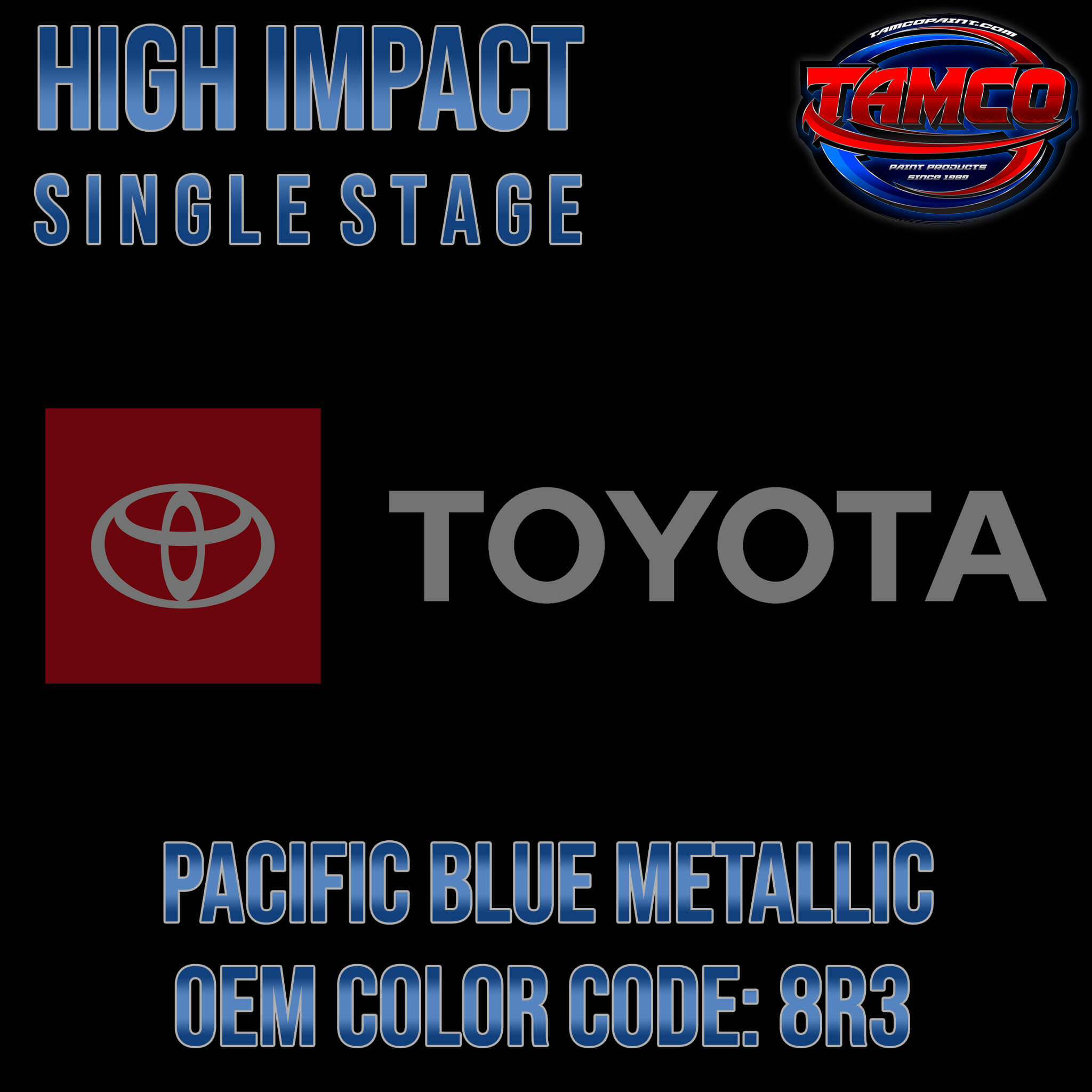 Toyota Pacific Blue Metallic