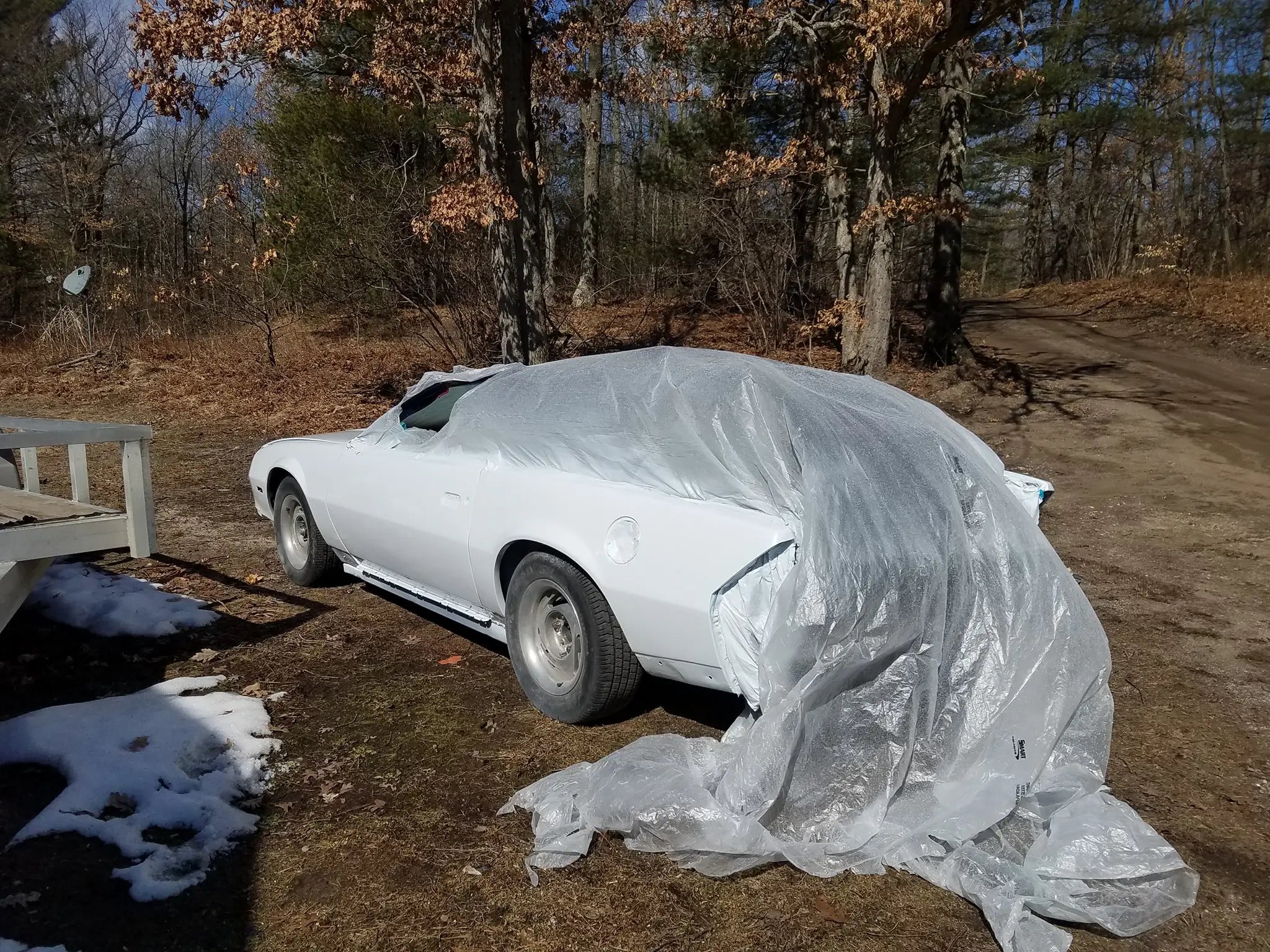 Tamco Paint Toyota Ultra White Pearl on Chevrolet Camaro