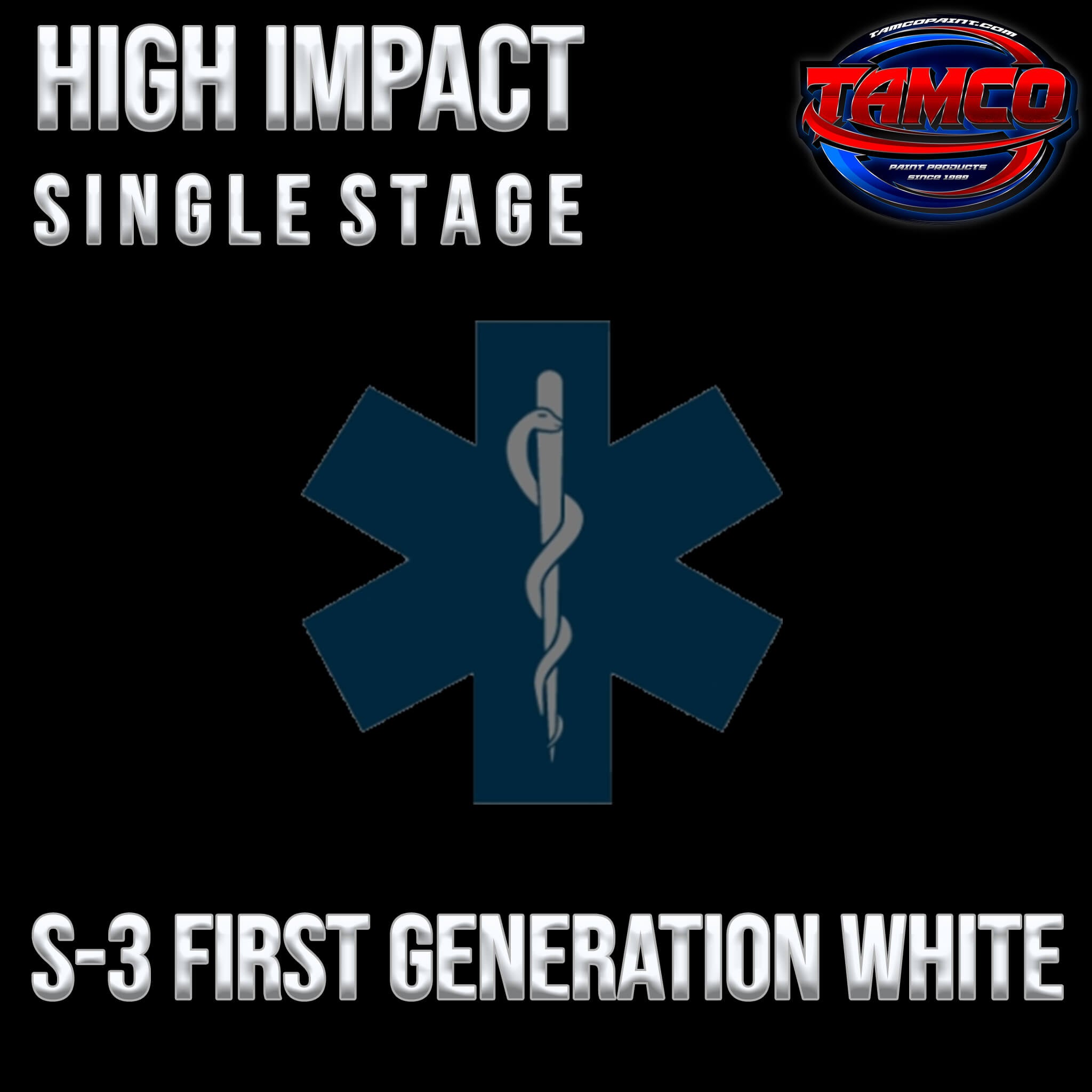 S-3 First Generation White OEM High Impact Single Stage