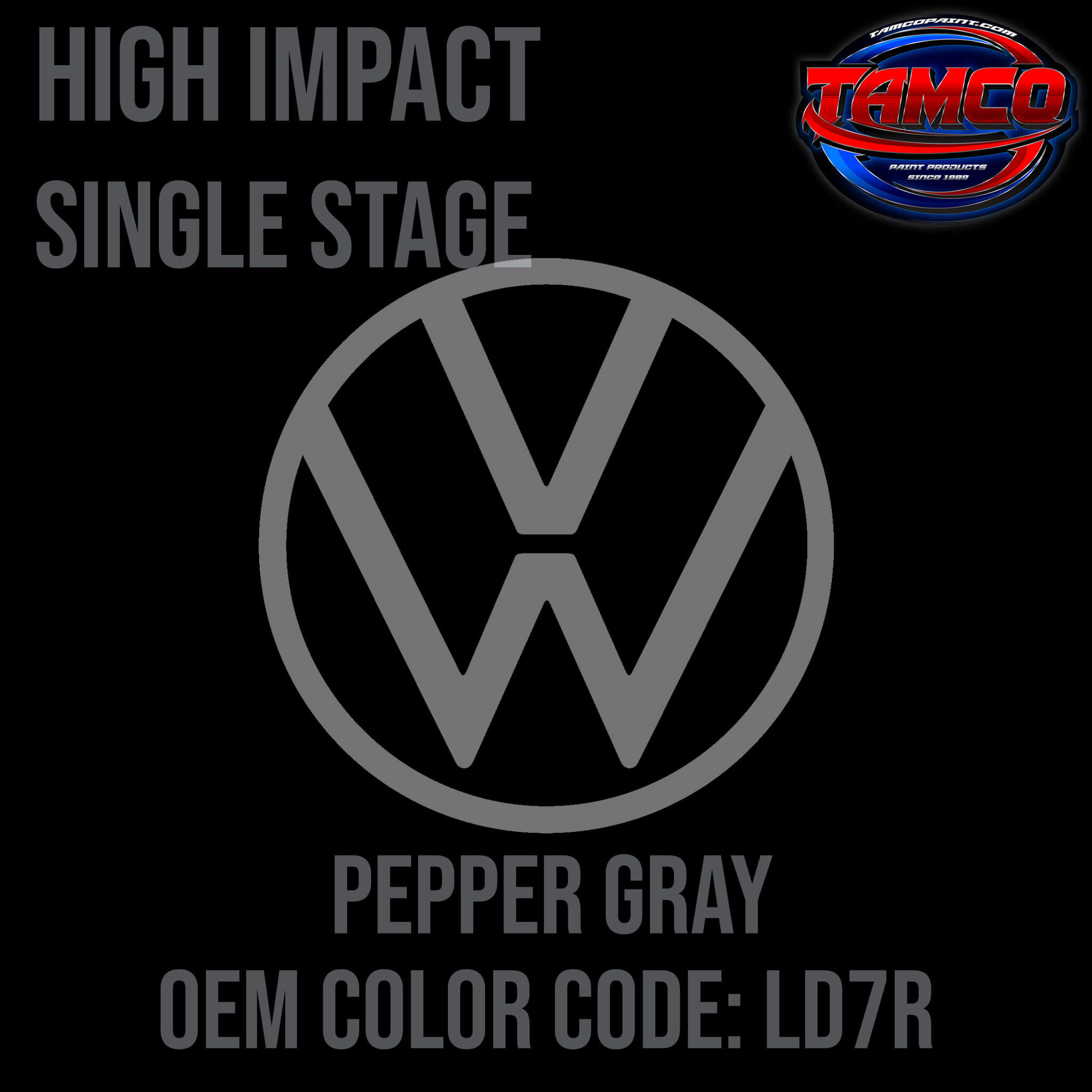 Pepper Gray OEM High Impact Single Stage