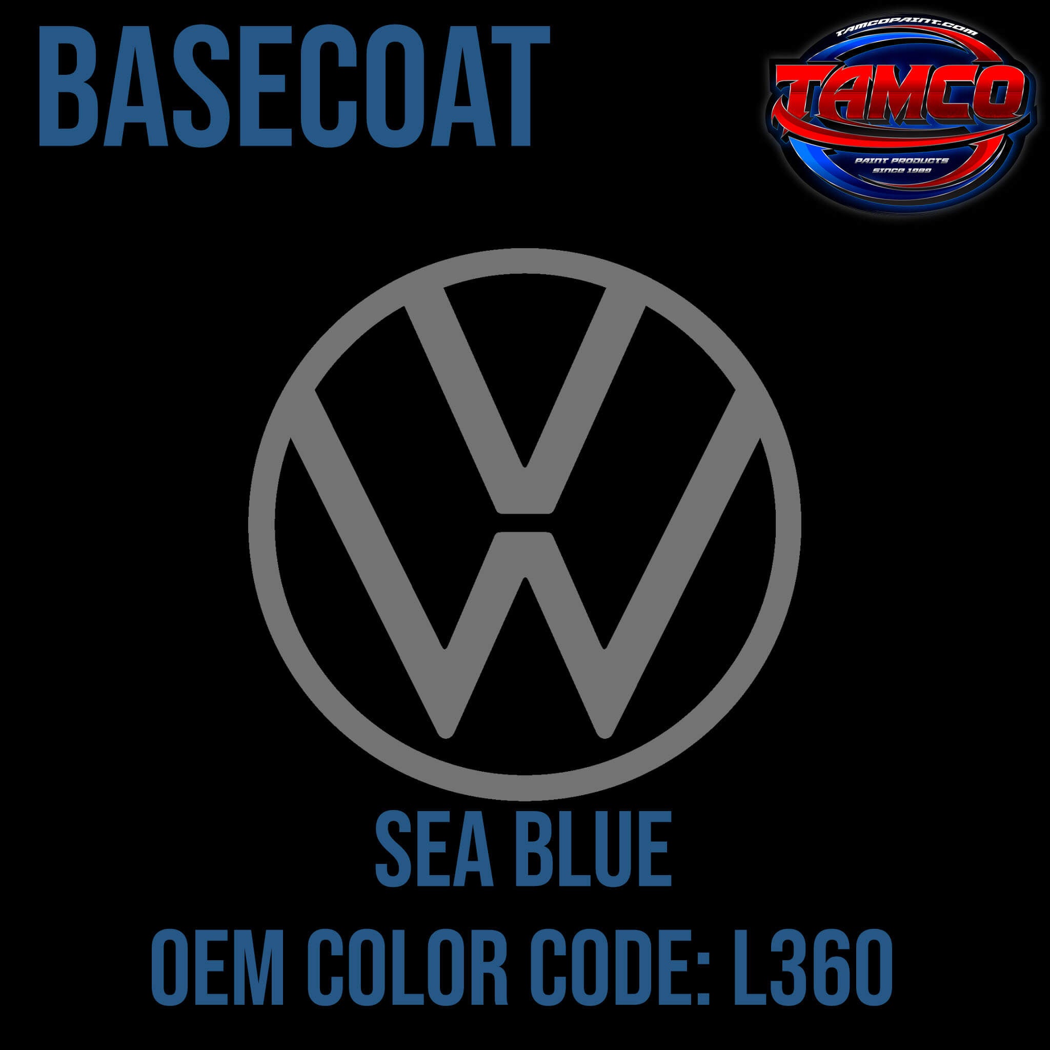 Sea Blue OEM Basecoat