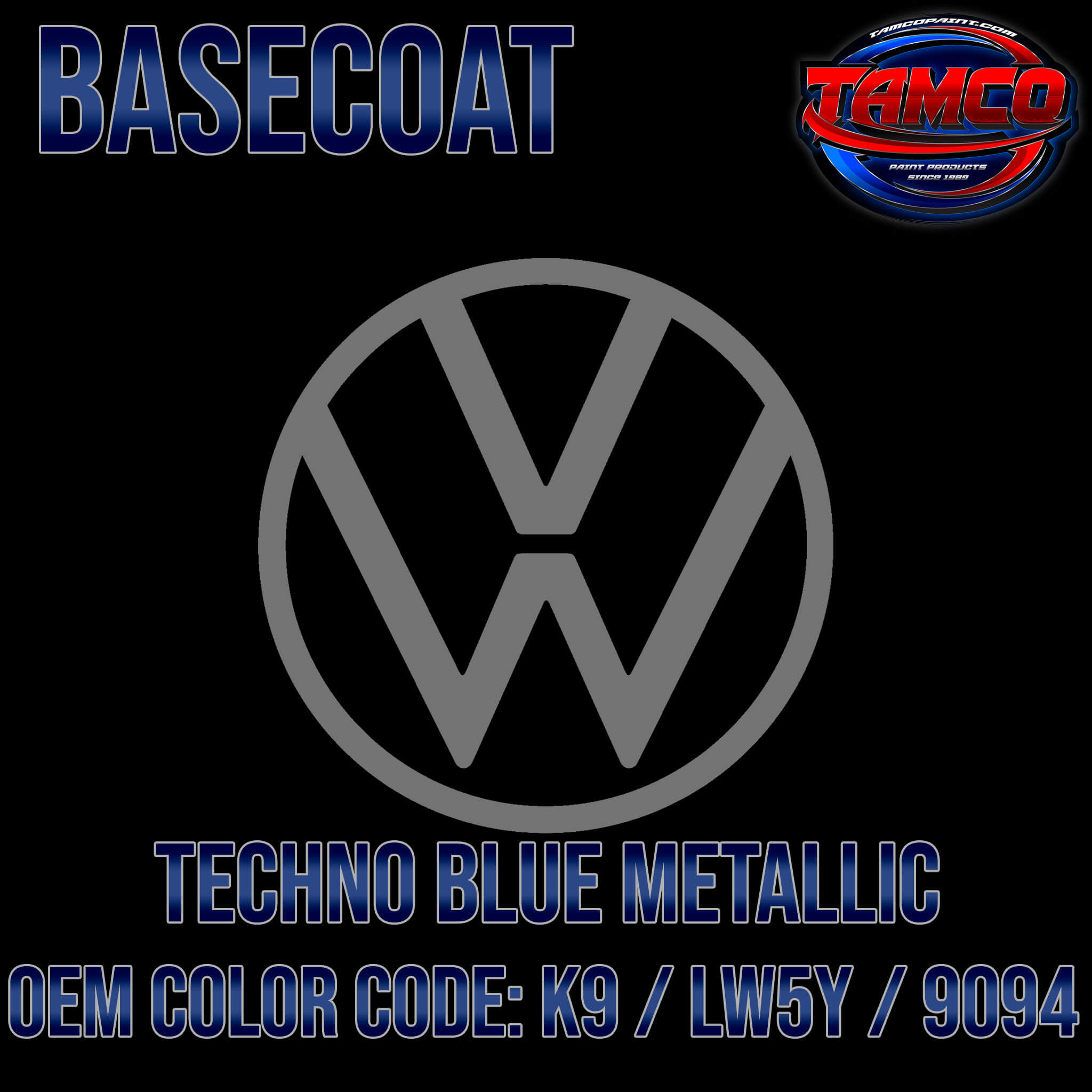 Techno Blue Metallic OEM Basecoat