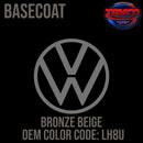 Tamco Paint Volkswagen Bronzebeige Code  LH8U / X4 OEM Basecoat