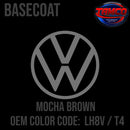 Volkswagen Mocha Brown  Code LH8V / T4 OEM Basecoat