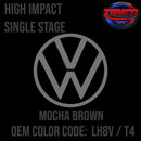 Volkswagen Mocha Brown  Code LH8V / T4 OEM High Impact Single Stage