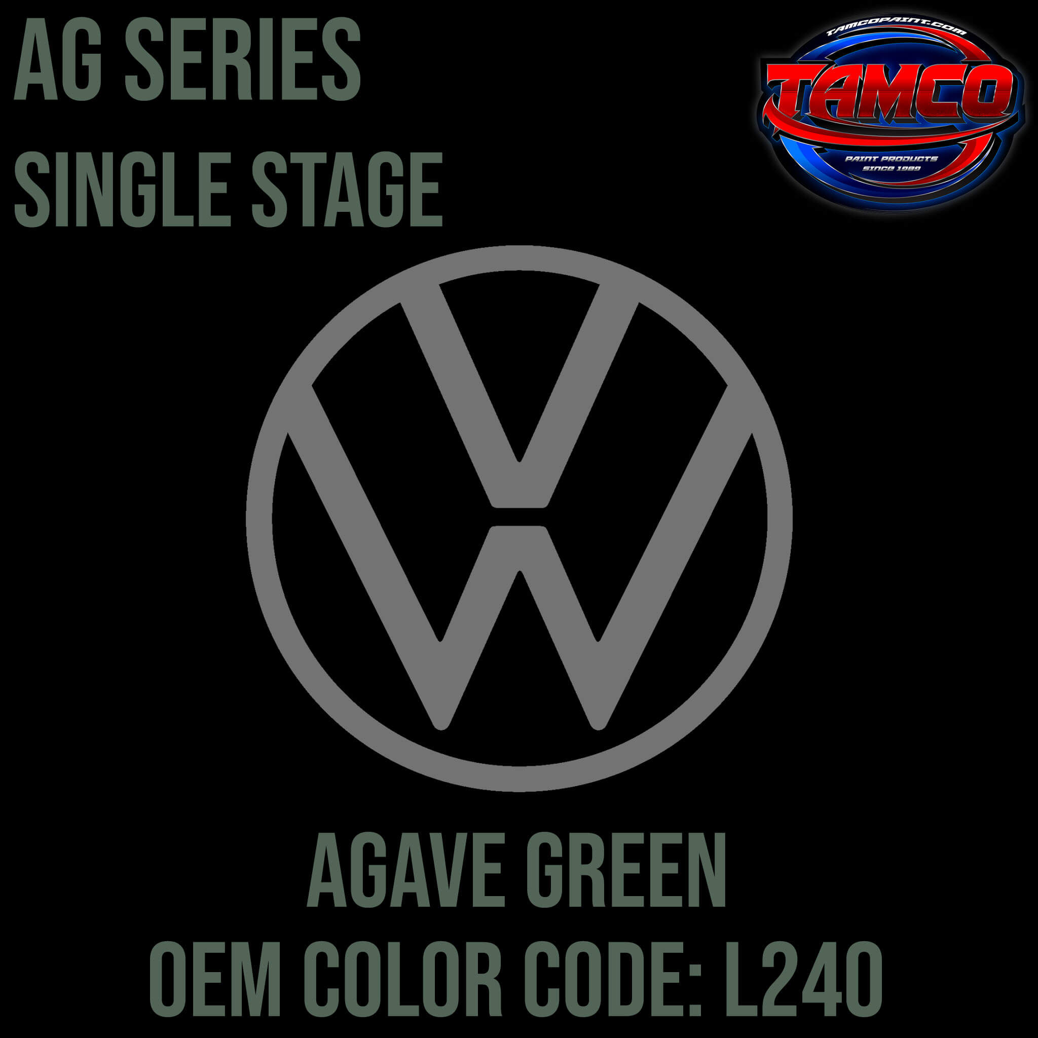 Volkswagen Agave Green | L240 | 1956-1958