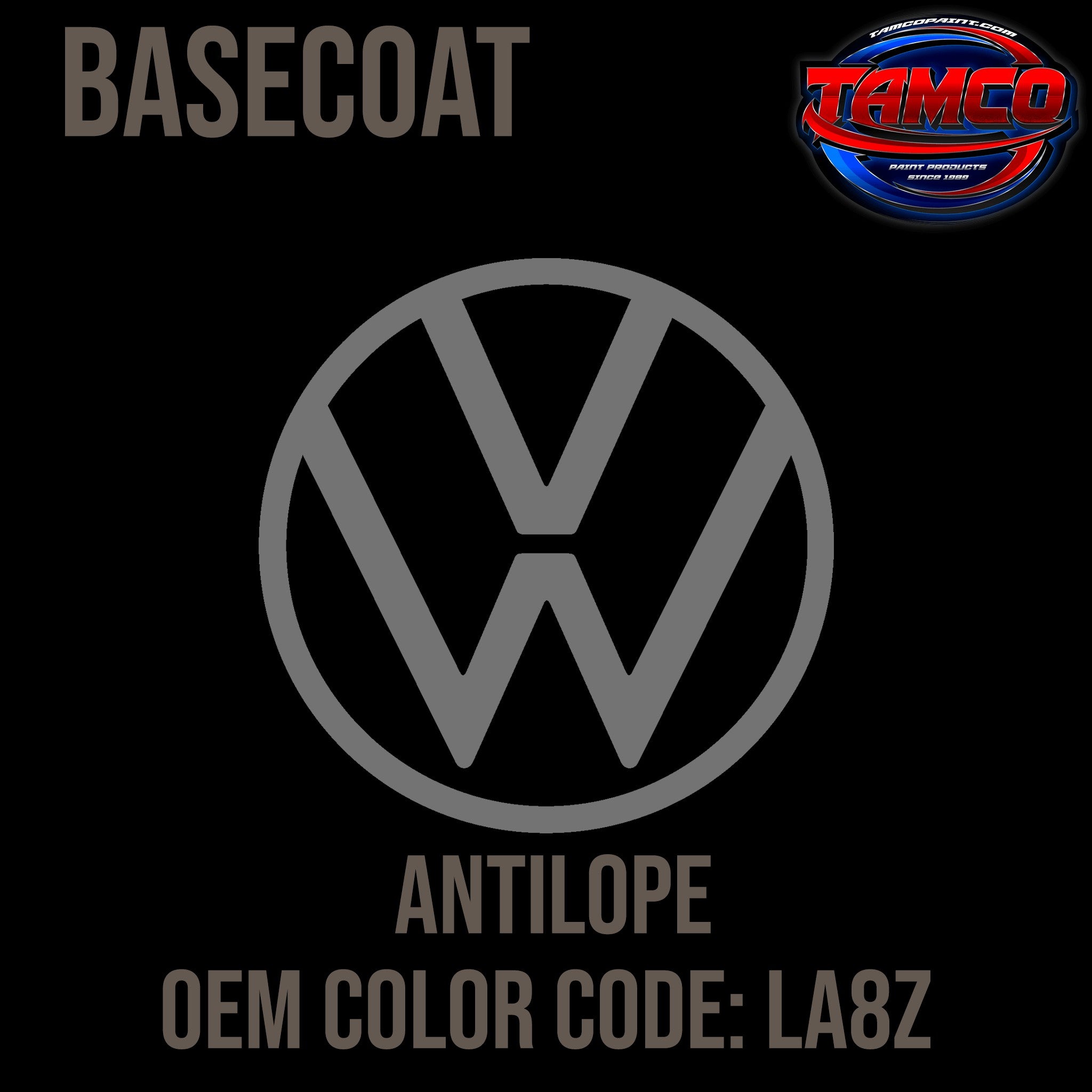 Tamco Paint Volkswagen Antelope Code LA8Z OEM Basecoat