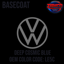 Tamco Paint Volkswagen Basecoat Deep Cosmic Blue