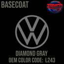 Tamco Paint Volkswagen Diamond Grey Code L243 OEM Basecoat