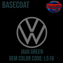 Tamco Paint Volkswagen Java Green Code L518 OEM Basecoat