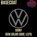 Tamco Paint Volkswagen Ivory Code LO7Q OEM Basecoat