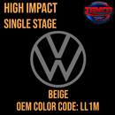 Tamco Paint Volkswagen Beige Code LL1M  OEM High Impact Series Single Stage