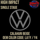 Tamco Paint Volkswagen Calahari Beige Code LA1Y OEM High Impact Single Stage