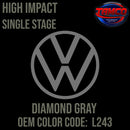 Tamco Paint Volkswagen Diamond Grey Code L243 OEM High Impact Single Stage