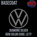 Tamco Paint Volkswagen Diamond Silver Code LE7Y OEM Basecoat