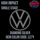 Tamco Paint Volkswagen Diamond Silver Code LE7Y OEM High Impact Single Stage