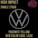 Tamco Paint Volkswagen Yosemite Yellow Code L62H OEM High Impact Single Stage