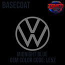 Tamco Paint Volkswagen Midnight Blue Code LE5Z OEM Basecoat