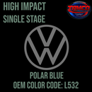 Tamco Paint Volkswagen Polar Blue Code L532 OEM High Impact Series Single Stage